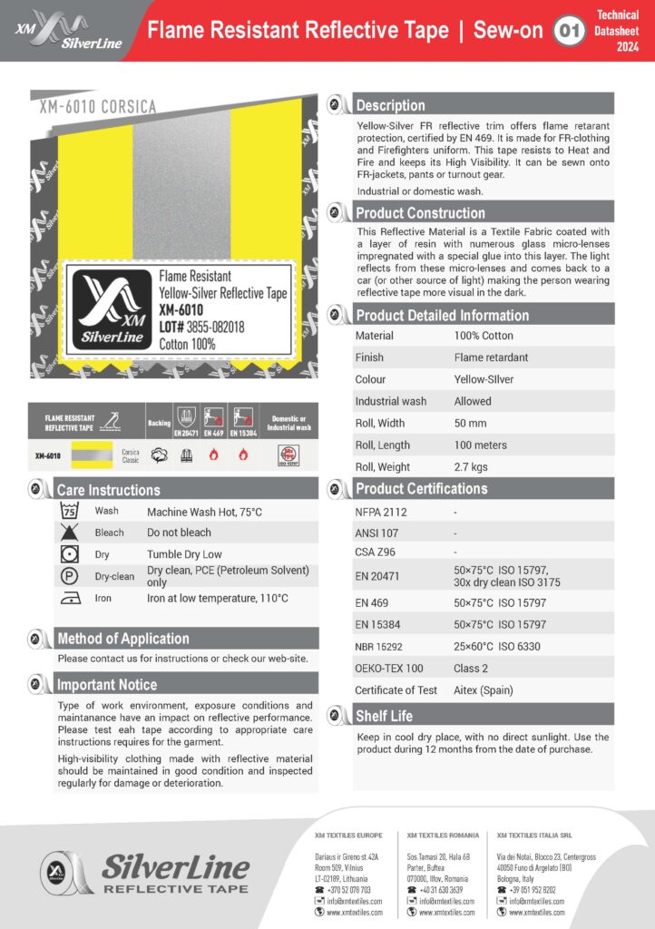 XM-6010: Technical datasheet