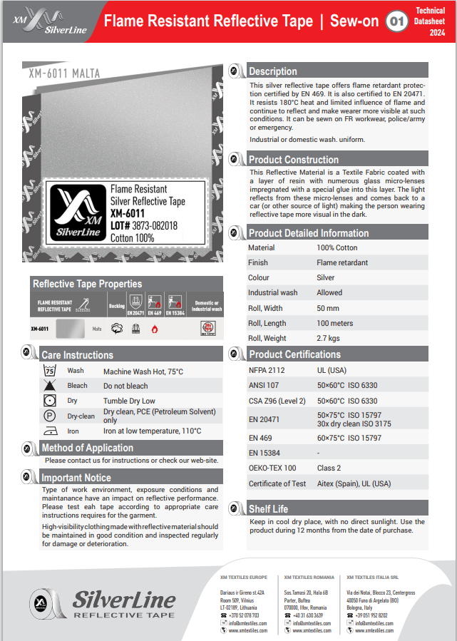 XM-6011: Technical datasheet