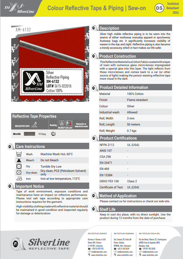 XM-6132: Technical datasheet