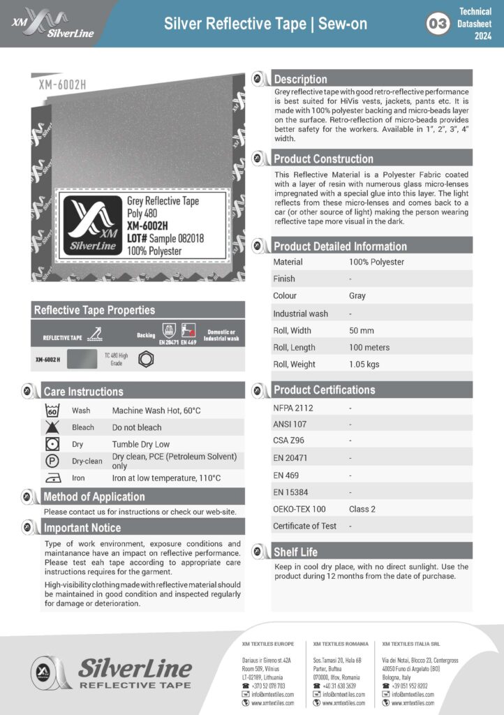 XM-6002H: Technical datasheet