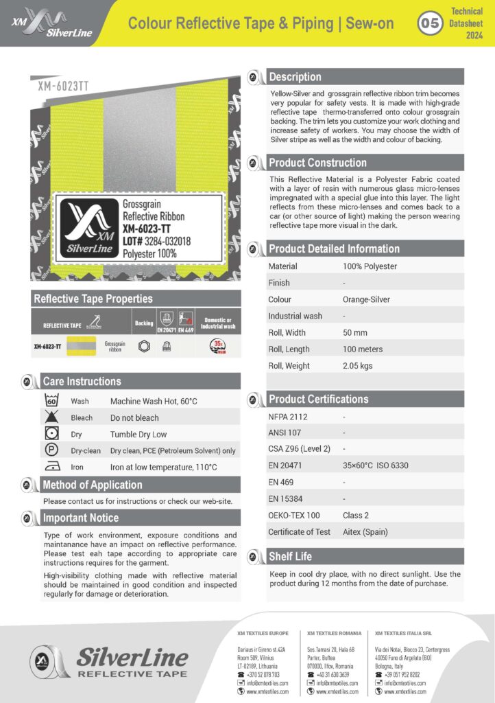 XM-6023-TT: Technical datasheet